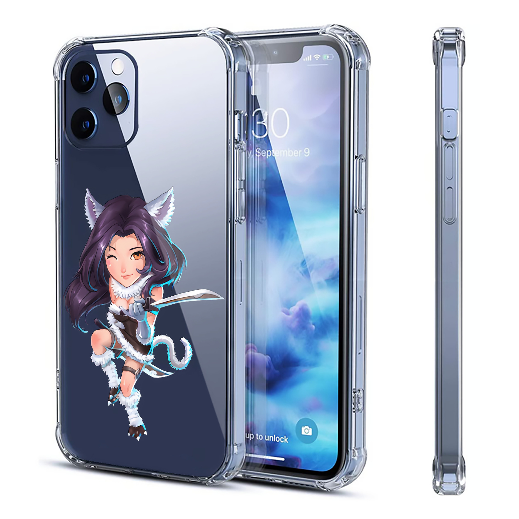 （画像用） リーグ・オブ・レジェンド League of Legends LOL 【iPhone 12シリーズ対応】透明スマホケース（クリアソフトケース）